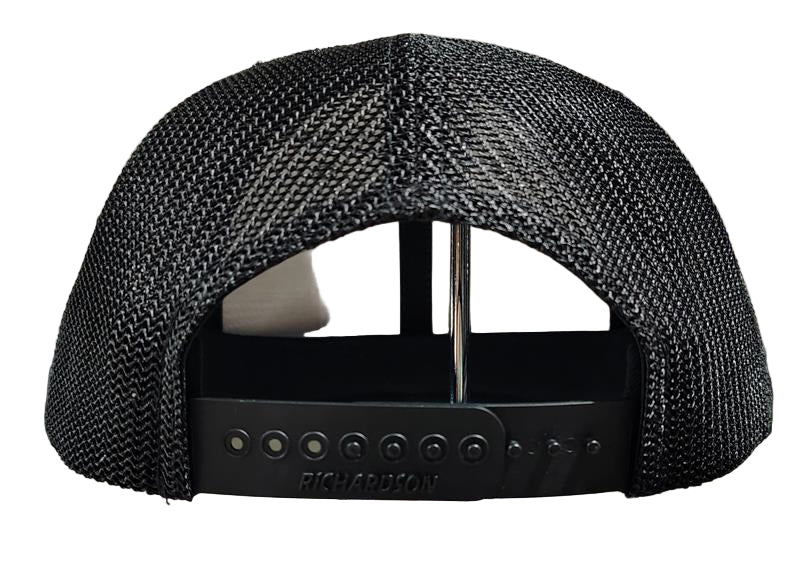 Load image into Gallery viewer, Green Hat Kiteboarding-Lift Foils Original Trucker Hat-Olive Green-Back View of cap snapback on a grid background