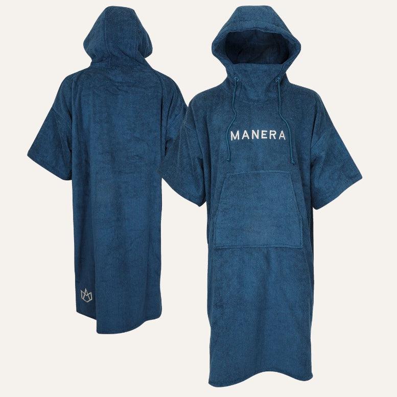 Load image into Gallery viewer, Manera Winter Poncho Teal