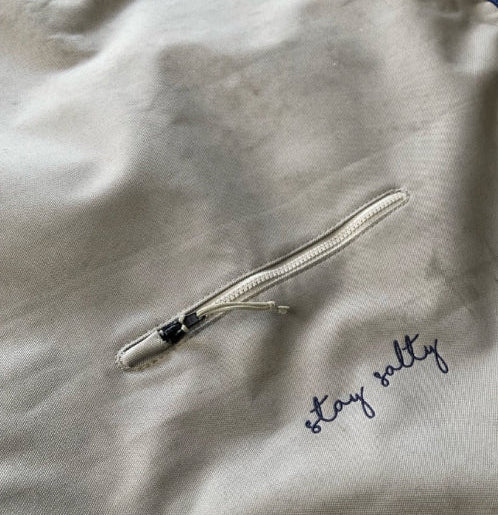 Load image into Gallery viewer, Green Hat Kiteboarding-Manera5'7 Wing Board Bag-USED-Top View of Fin Pocket