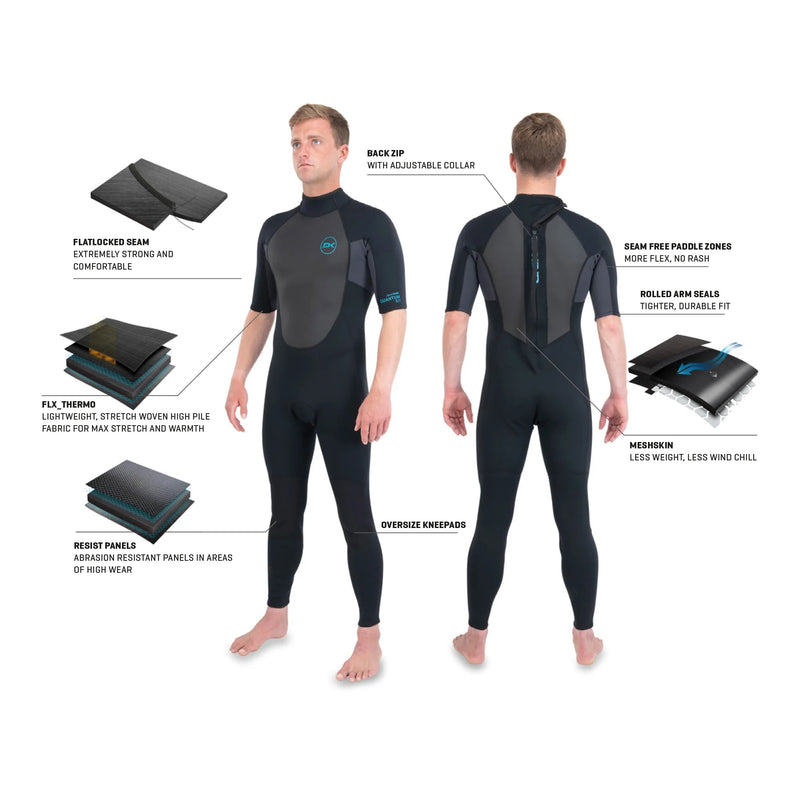 Load image into Gallery viewer, Dakine Quantum SS 2/2 Back-Zip Wetsuit
