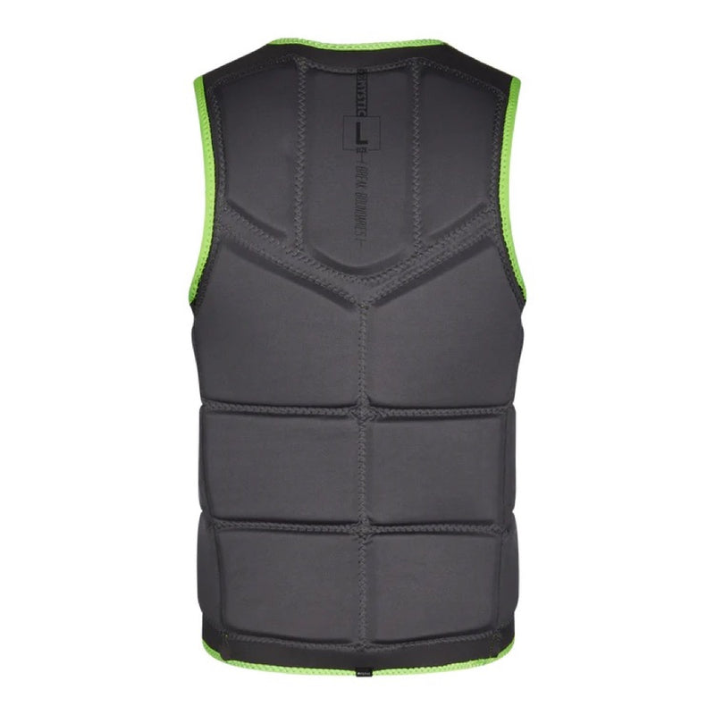 Load image into Gallery viewer, Mystic Brand Front-Zip Wake Impact Vest Flash Yellow