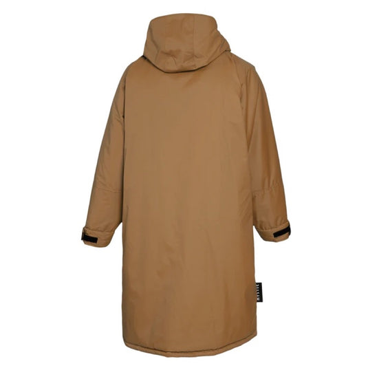 Green Hat Kiteboarding-Mystic Poncho Slate Brown-Back View