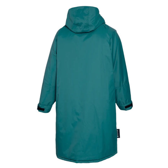 Green Hat Kiteboarding-Mystic Poncho Teal-Back View