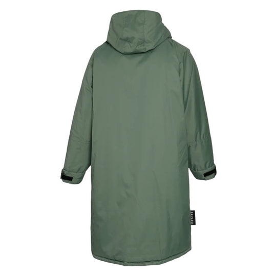 Green Hat Kiteboarding-Mystic Poncho Brave Green-Back View