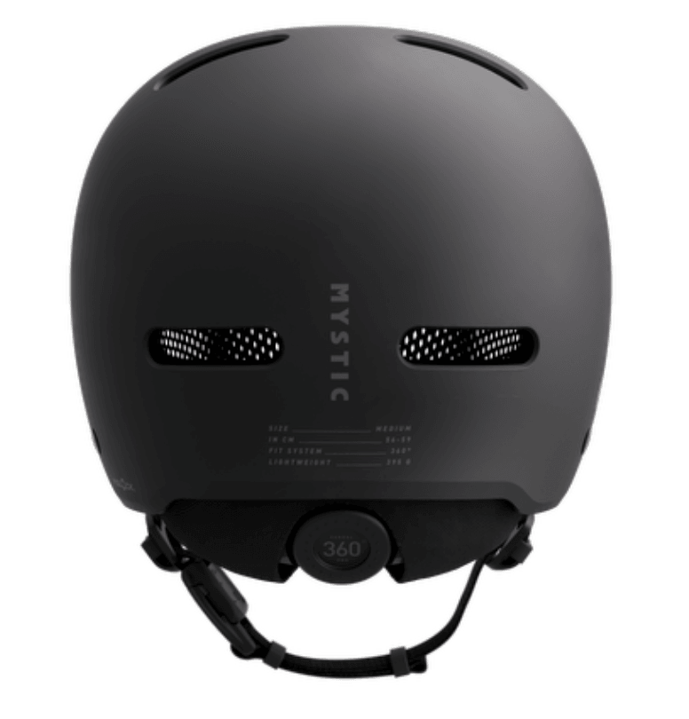 Load image into Gallery viewer, Green Hat Kiteboarding-Mystic Vandal Pro Helmet-Black-Back View