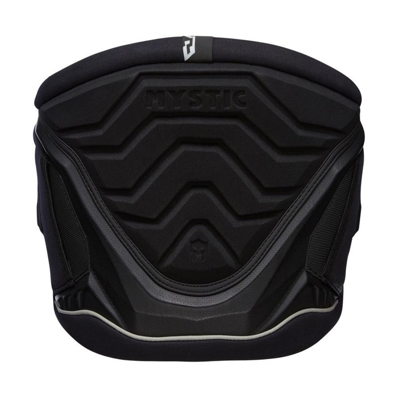 Load image into Gallery viewer, 2022 Mystic Warrior Kiteboarding Waist Harness Black-Rear View