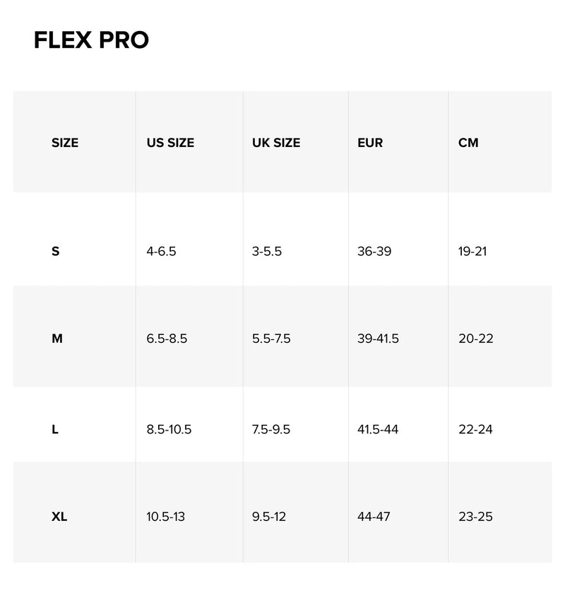 Load image into Gallery viewer, 2024 North Flex Pro TT Bindings Size Chart
