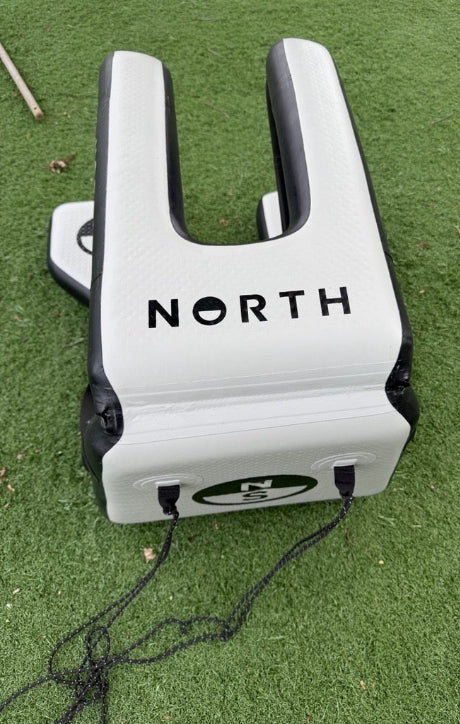 Load image into Gallery viewer, Green Hat Kiteboarding-Dock Starter USED-Top View on Artificial Grass