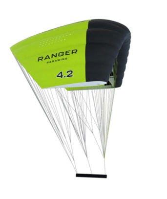 Green Hat Kiteboarding-North Ranger Parawing-Left Profile View