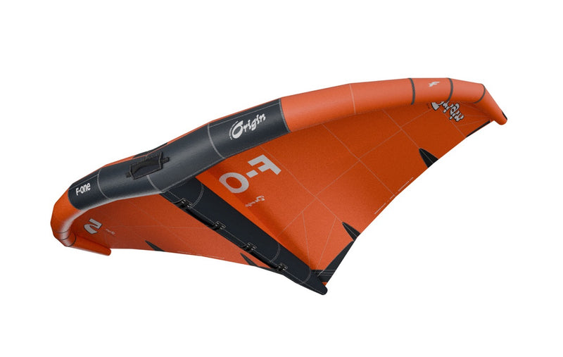 Load image into Gallery viewer, 2025 F-One Origin V2 Flame- Leading Edge Bottom View