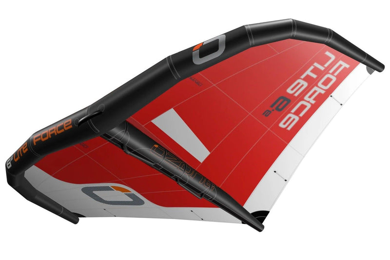 Load image into Gallery viewer, Green Hat Kiteboarding-Ozone Liteforce Wing Red- Leading Edge Bottom View