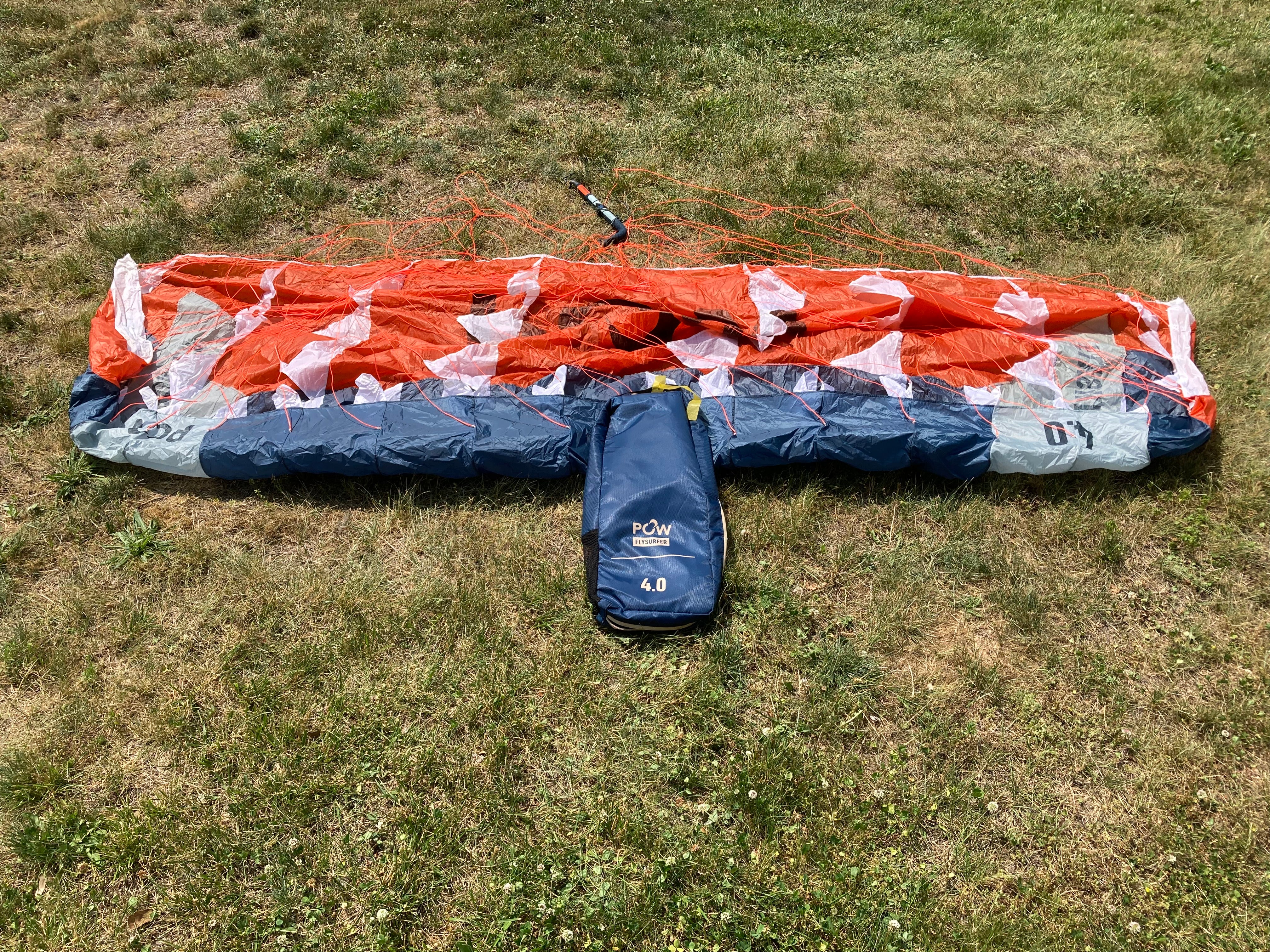 Flysurfer POW 4M Parawing USED – Green Hat Kiteboarding