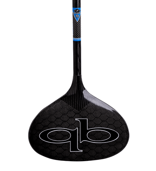 Green Hat Kiteboarding-Quickblade Stingray Hex Adj Paddle-Blade Close Up View