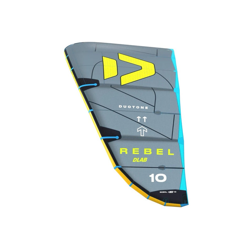 Load image into Gallery viewer, 2025 Duotone Rebel D/Lab Darkgrey_Lime side
