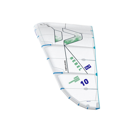 Rebel kite with branding and model number on a white background