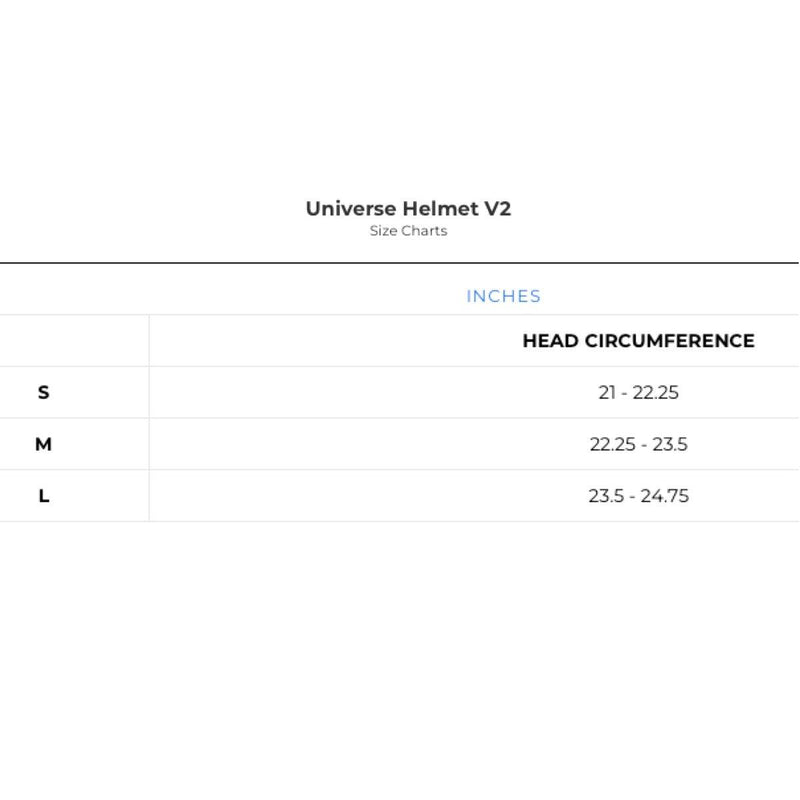 Load image into Gallery viewer, Ride Engine Universe V2 Kiteboarding Helmet Size Chart