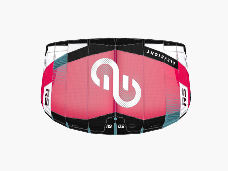 Load image into Gallery viewer, Green Hat Kiteboarding- Eleveight RS V9-Red-Top View