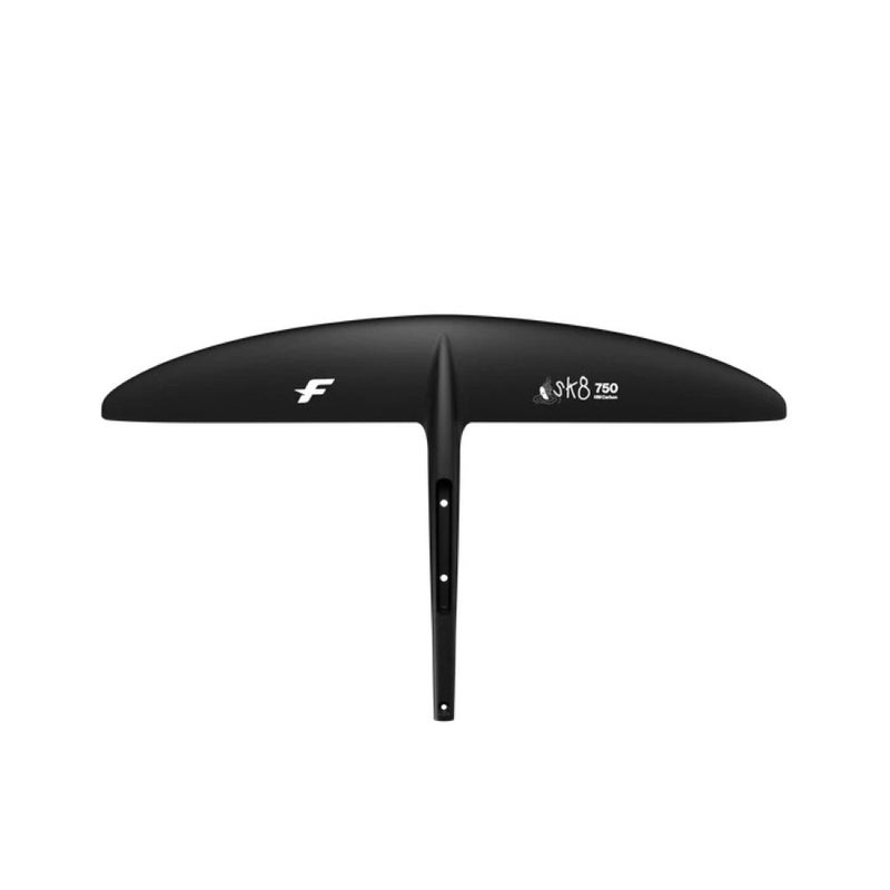 Load image into Gallery viewer, Black hydrofoil with F-One branding on a white background