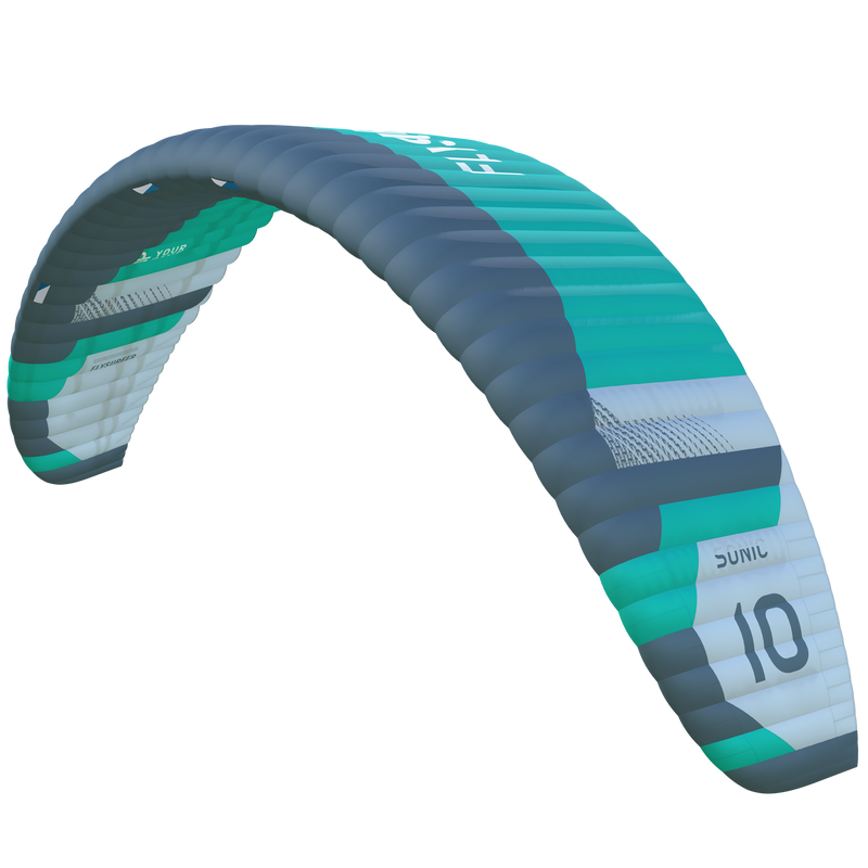 Load image into Gallery viewer, Green Hat Kiteboarding-Flysurfer SONIC5 Ceramic on a White Background