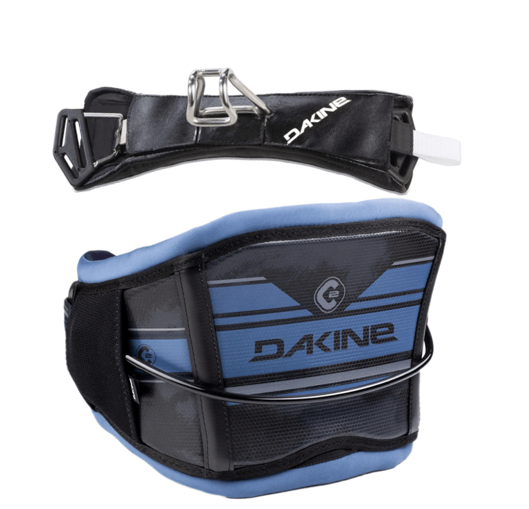 Load image into Gallery viewer, Green Hat Kiteboarding-Dakine C2 Kiteboarding Waist Harness Indigo with Spreader Bar