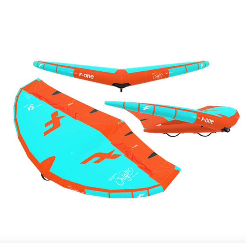 Load image into Gallery viewer, Green Hat Kiteboarding-F-One Origin V1 Wing-Aqua/Orange
