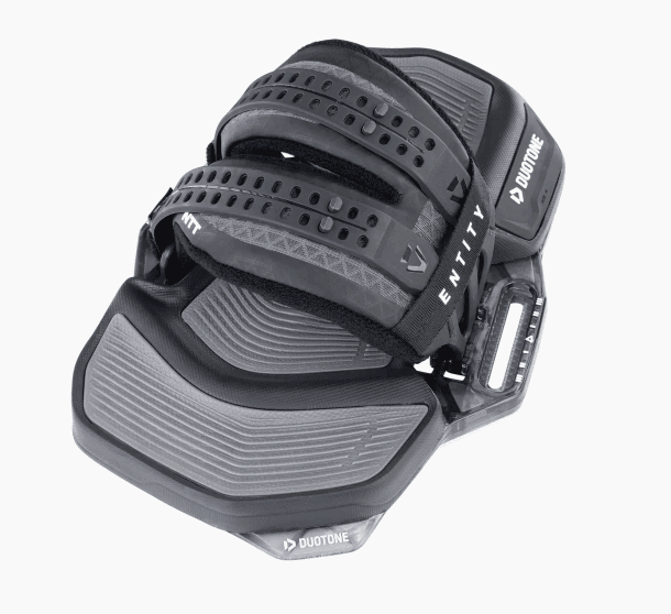 Load image into Gallery viewer, Green Hat Kiteboarding-2024 Duotone Entity Ergo Black Edition Bindings