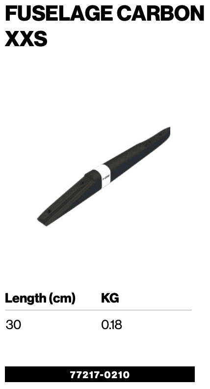 Load image into Gallery viewer, F-One (T1) Fuselage Carbon