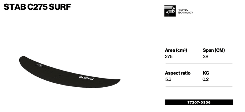 Load image into Gallery viewer, C250 Surf HM Stabilizer-Specs