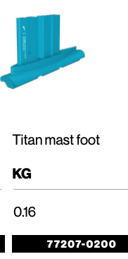 Load image into Gallery viewer, F-One Titan Mast Foot
