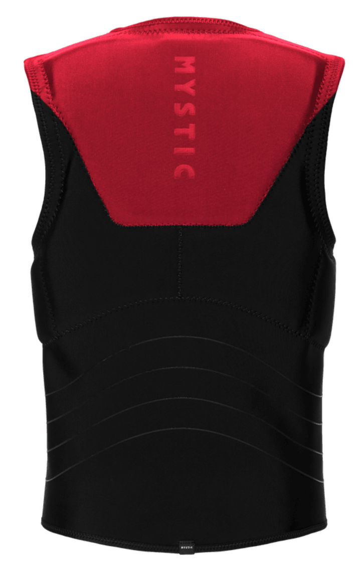Load image into Gallery viewer, Green Hat Kiteboarding-Solace Impact Vest-Red Back View