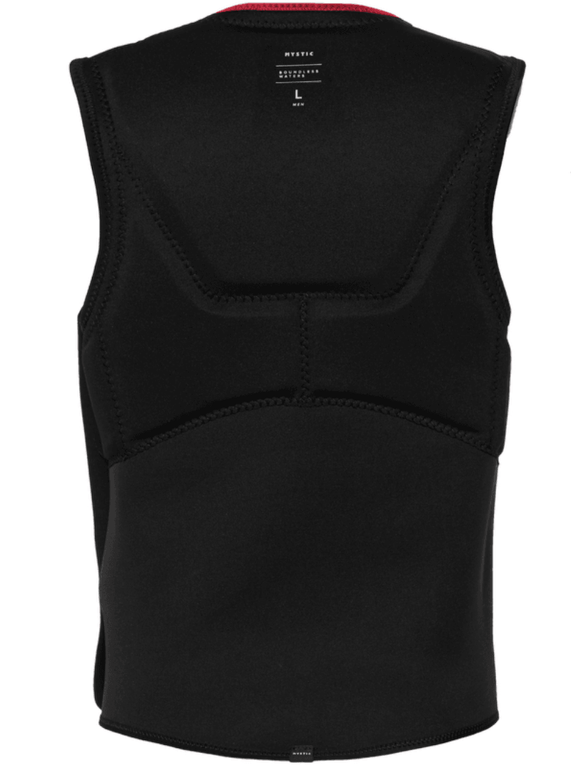 Load image into Gallery viewer, Green Hat Kiteboarding-Solace Impact Vest-Red-Inside Back View