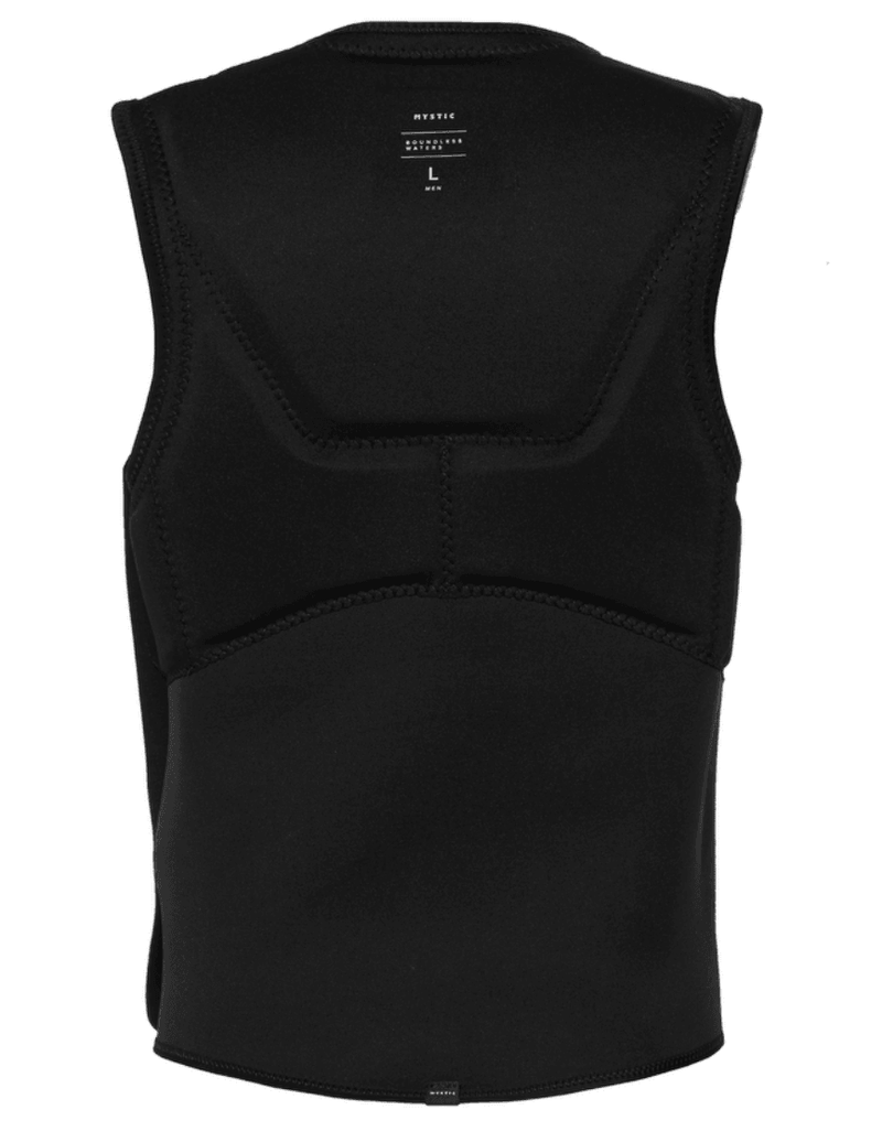 Load image into Gallery viewer, Green Hat Kiteboarding-Solace Impact Vest-Black-Inside Back View
