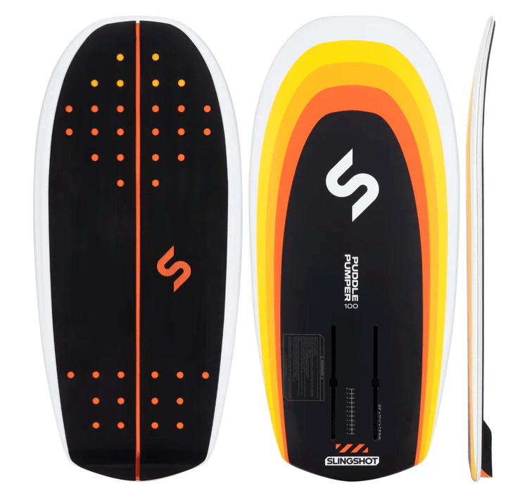 Load image into Gallery viewer, Green Hat Kiteboarding-Slingshot Puddle Pumper-top/Bottom/Profile View