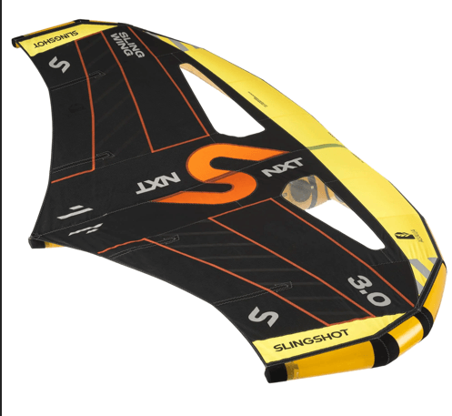 Load image into Gallery viewer, Green Hat Kiteboarding-Slingshot SlingWing NXT-Top Trailing Edge View