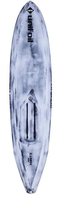 Load image into Gallery viewer, Green Hat Kiteboarding- Unifoil Nimitz Downwind Board-Bottom View