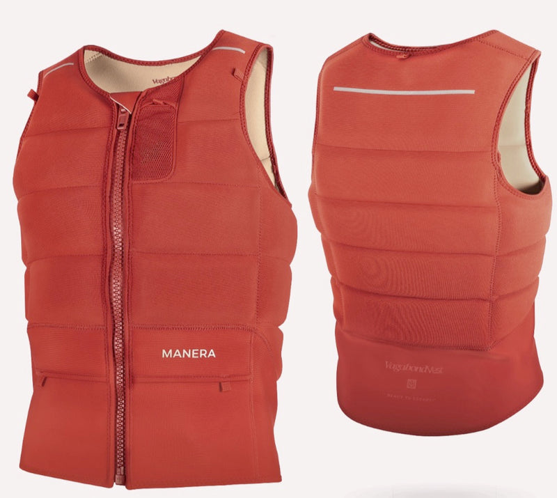 Load image into Gallery viewer, Green Hat Kiteboarding-Manera Vagabond Impact Vest Ginger