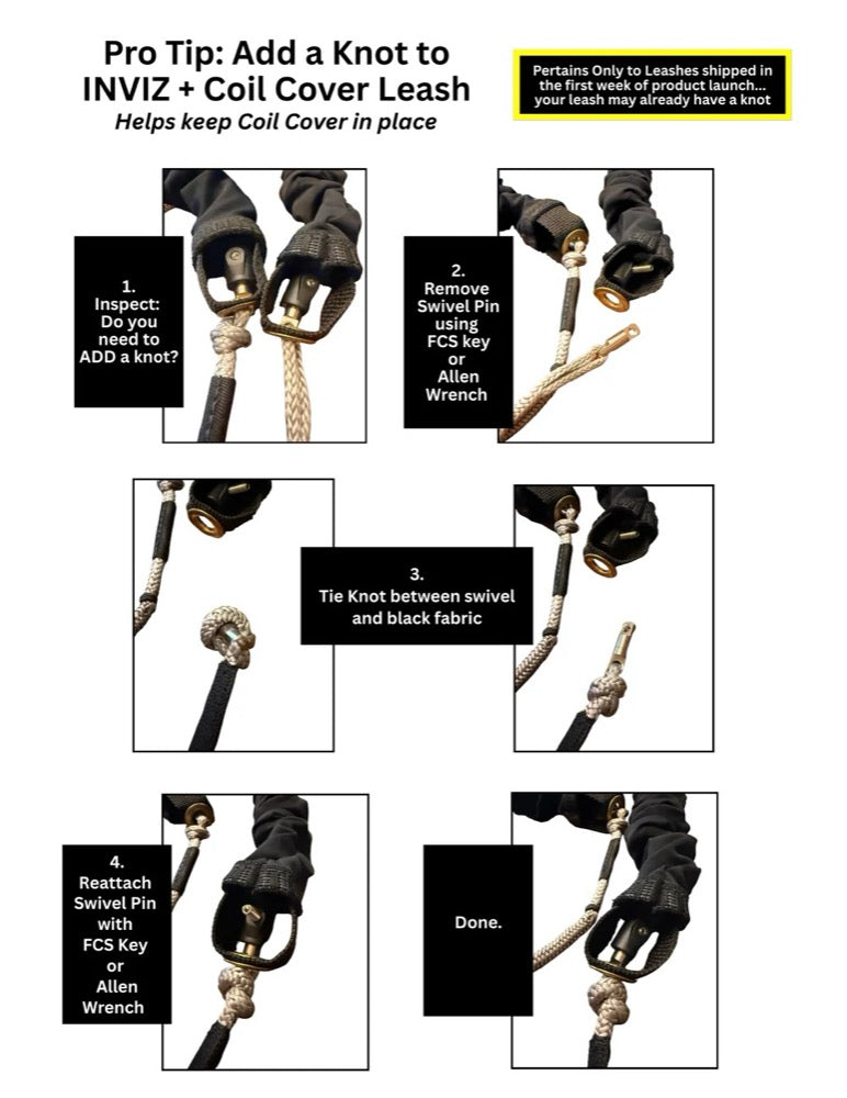 Load image into Gallery viewer, Kaohi INVIZ Leash + Coil Cover - Parawinging