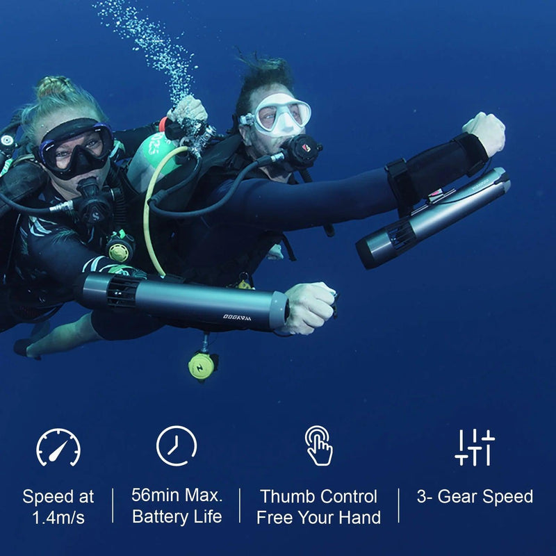 Load image into Gallery viewer, Waydoo Subnado Underwater Scooter specs