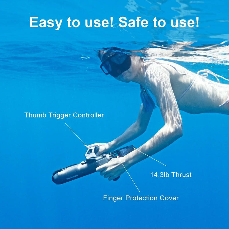 Load image into Gallery viewer, Waydoo Subnado Underwater Scooter easy to use
