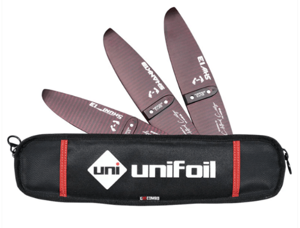 Load image into Gallery viewer, Green Hat Kiteboarding-Unifoil Carbon Tail 3 pack (Shunt, Shiv, Shank)
