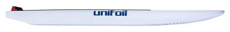 Load image into Gallery viewer, Green Hat Kiteboarding-Unifoil Disco Butter-White 36L-Side View-Rocker-Rear Cut Out