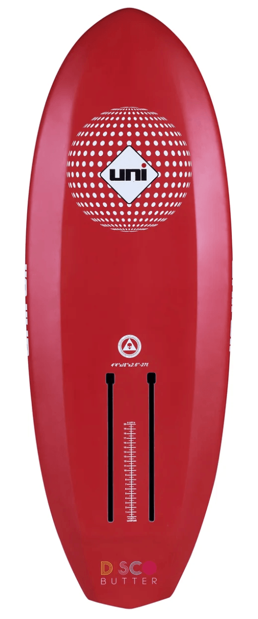 Load image into Gallery viewer, Green Hat Kiteboarding-Unifoil Disco Butter-Red 27L-Bottom View