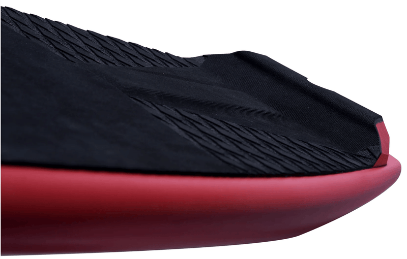Load image into Gallery viewer, Green Hat Kiteboarding-Unifoil Disco Butter-Red 27L-Heel pad Close up