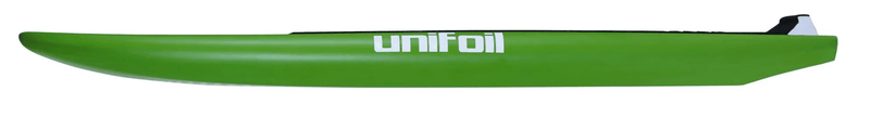 Load image into Gallery viewer, Green Hat Kiteboarding-Unifoil Disco Butter-Green 32L-Side View-Nose Scoop-Rear Cut Out