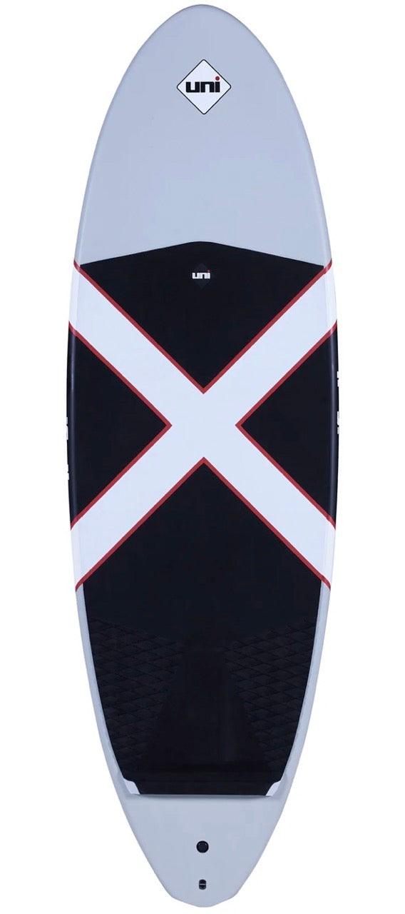 Load image into Gallery viewer, Green Hat Kiteboarding-Unifoil Quiver Killer Mid Length Foilboard-5'6-Grey-Top View