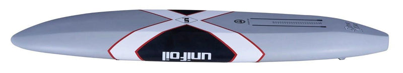 Load image into Gallery viewer, Green Hat Kiteboarding-Unifoil Quiver Killer Mid Length Foilboard-5'6-Grey-Side Bottom View