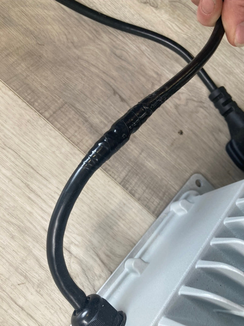 Load image into Gallery viewer, Green Hat Kiteboarding-Waydoo_Flyer_One_Fast_Battery_Charger_USED-Cord Repair View