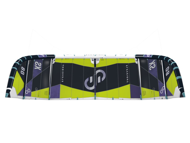 Load image into Gallery viewer, Green Hat Kitebording-2025 Eleveight XS V6 Kite-Bottom View