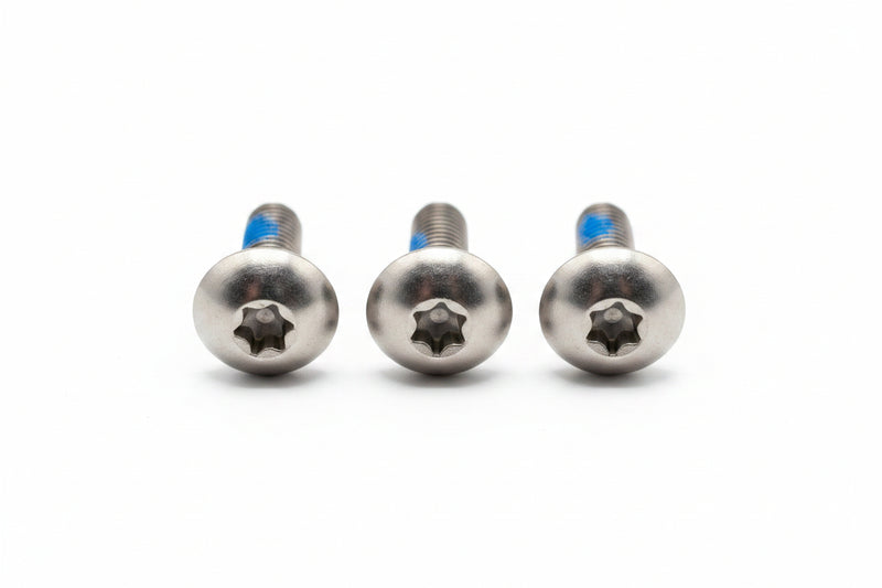 Load image into Gallery viewer, Three metal screws on a white surface