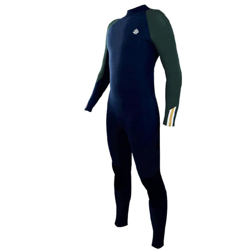Load image into Gallery viewer, Saint Jacques Clovis Quick Dry 3/2 Back-Zip Wetsuit Blue Green